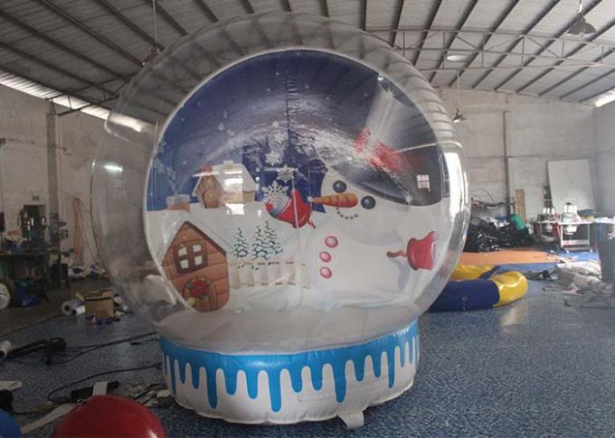 Modèle gonflable de Noël de décoration, boule gonflable de bulle pour la représentation/festivals