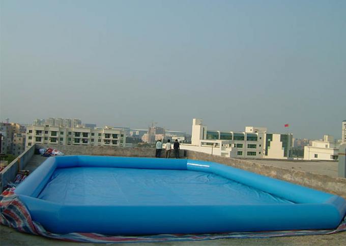 La piscine d'eau gonflable de qualité marchande, au-dessus du Portable moulu met le matériel résistant au feu en commun