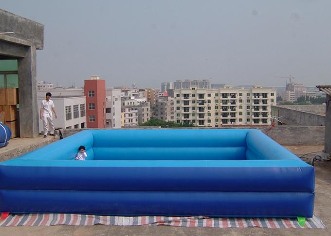 La place gonflable de piscine de boule de l'eau d'arrière-cour durable faite sur commande/forme ronde pour des enfants jouent