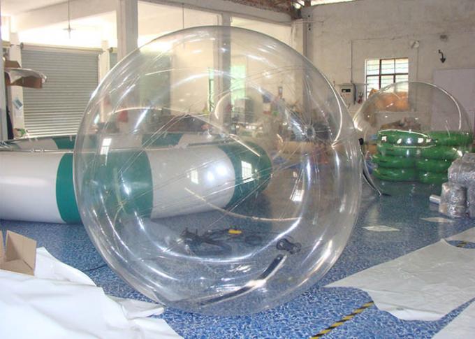 Boule de roulement gonflable passionnante de l'eau, boule d'éclaboussure de l'eau pour des enfants des adultes N