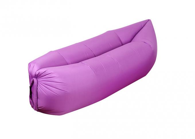Jeûnent la couleur faite sur commande remplie de sofa gonflable d'airbag pour le déplacement extérieur/camping