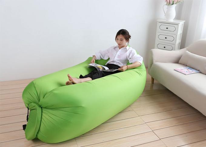 Airbag gonflable de canapé-lit en nylon imperméable de 3 saisons pour d'intérieur/extérieur