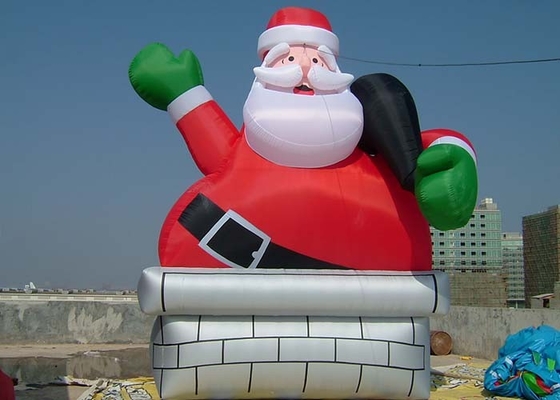 Chine Produits gonflables mignons extérieurs Santa de la publicité annonçant Claus fournisseur