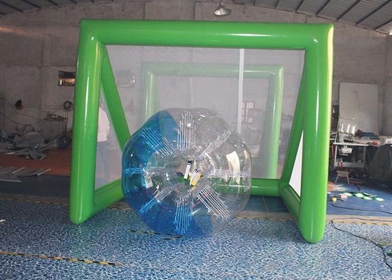 Chine Verdissez les jeux gonflables de but du football de voûte de jeux de sports de bâche de PVC de 0.55mm/porte de Soccar fournisseur