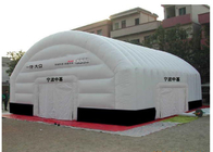 Grande tente gonflable imprimée d'air de partie avec le logo dans le blanc pour épouser