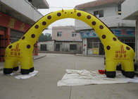 Jaunissez la voûte gonflable de PVC Airblown de 0,55 millimètres, coutume d'arcade d'entrée de girafe