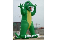 Dinosaure gonflable de PVC de message publicitaire populaire drôle avec 3 - taille 10m