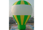 Chine tissu de 0.45mm Oxford forme modèle gonflable vert/jaune de ballon pour la promotion exportateur