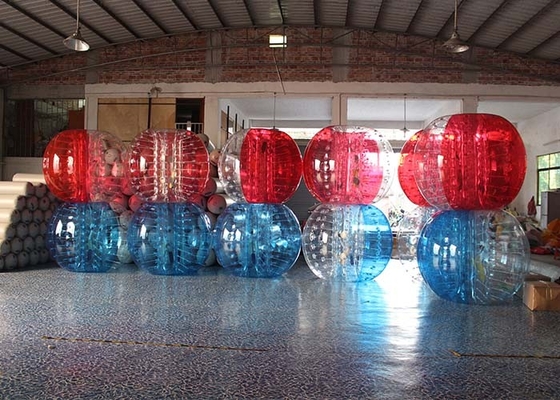 Chine Jeux gonflables bleus de sports, boule gonflable de 60kg Zorb pour Grassplot/neige distributeur